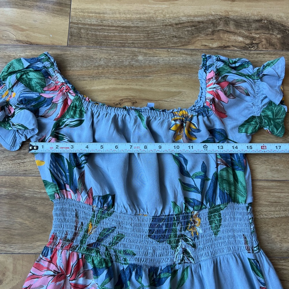 Patrons of Peace Floral Maxi Prairie Cottage core Dress - Picture 7 of 10